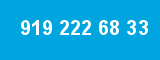 919 222 68 33